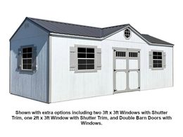 Gable Dormer Shed